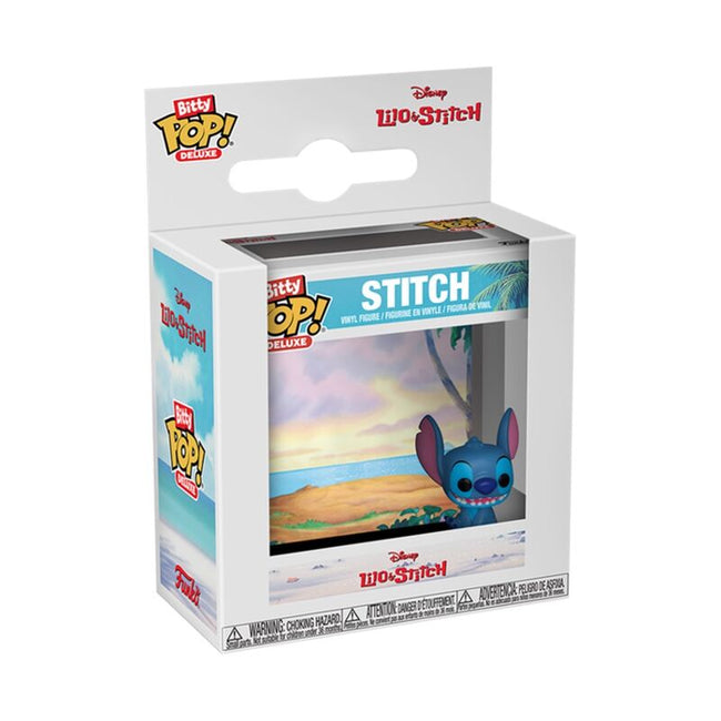 Funko bitty pop! deluxe: lilo y stitch - stitch (playa) Main Image