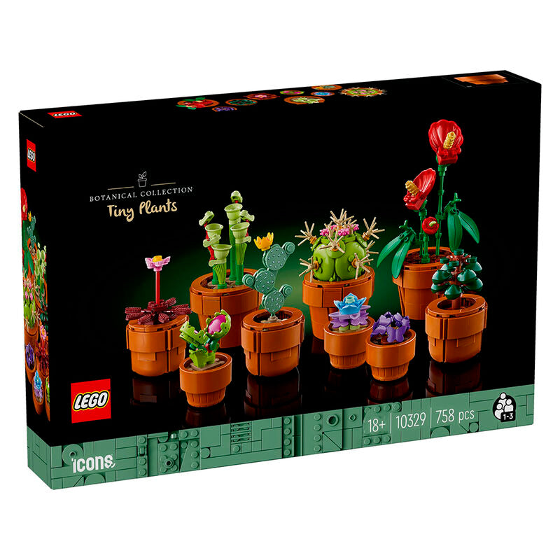 Lego icons - plantas diminutas