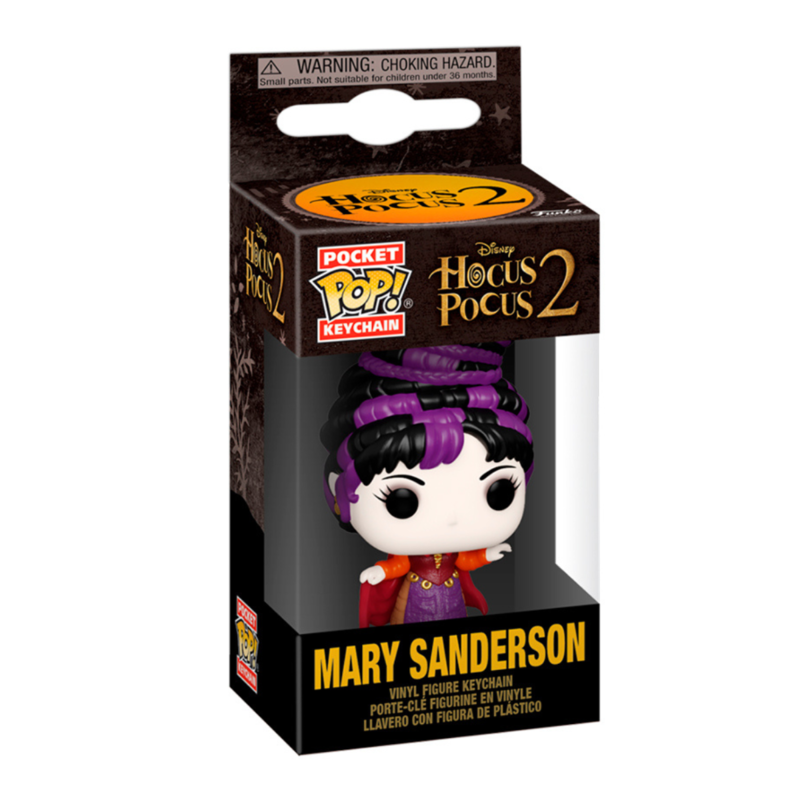 Funko pocket pop! llavero: el retorno de las brujas 2 - mary sanderson