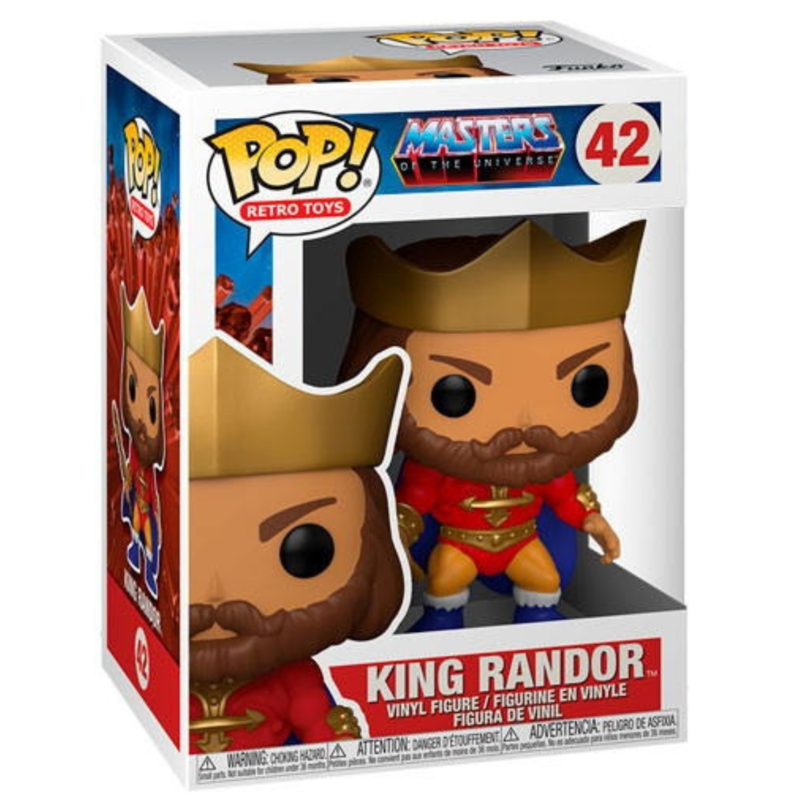 Funko pop! masters del universo - rey randor