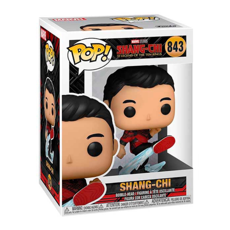 Funko pop! shang-chi - shang-chi (patada)