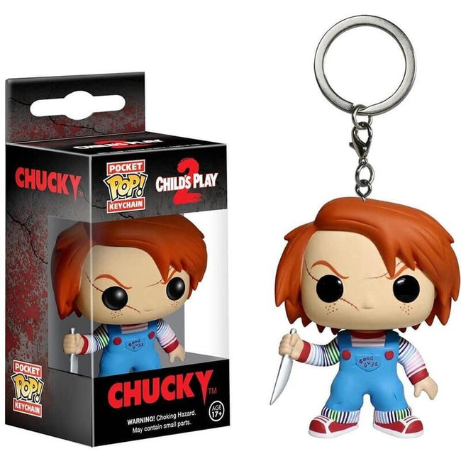 Funko pocket pop! llavero: el mueco diabólico - chucky Hover Image