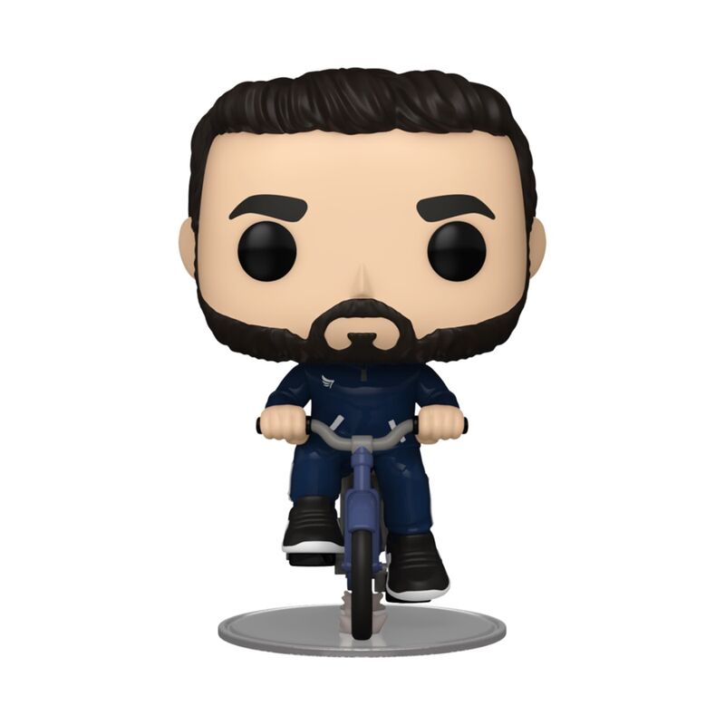 Funko pop! ted lasso ? roy kent en bicicleta