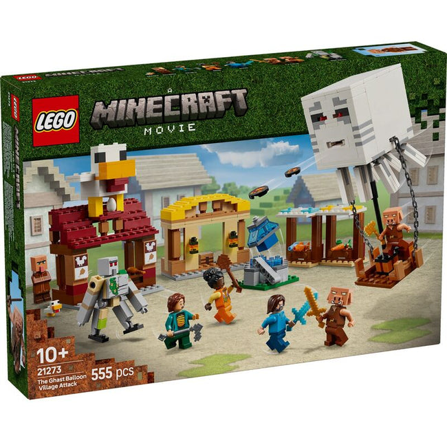 Lego a minecraft movie - el ataque a la aldea del globo de ghast Hover Image