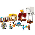 Lego a minecraft movie - el ataque a la aldea del globo de ghast