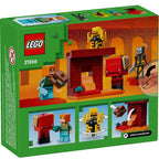 Lego minecraft - la batalla de lava del inframundo