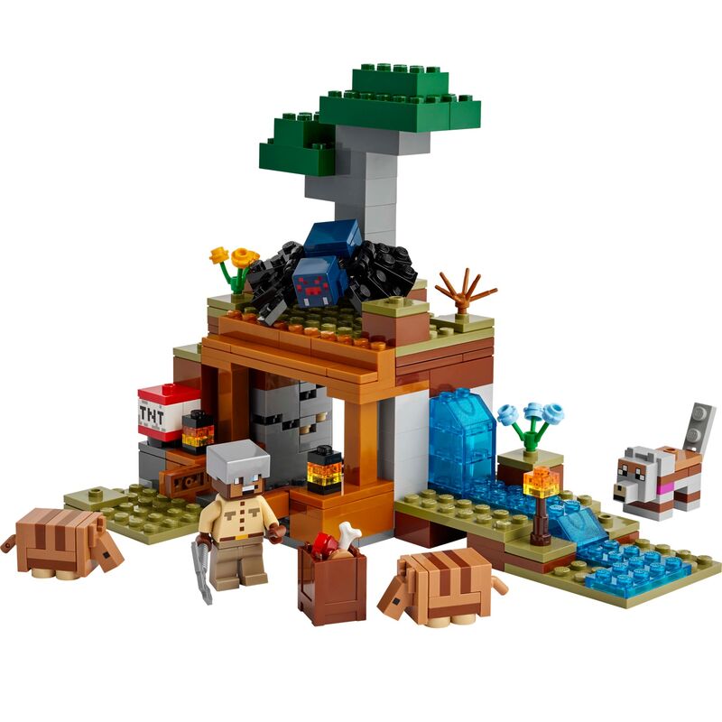 Lego minecraft - la expedición a la mina del armadillo