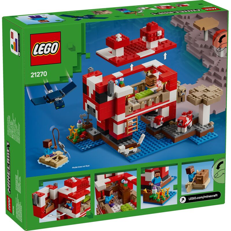 Lego minecraft - la casa champiaca