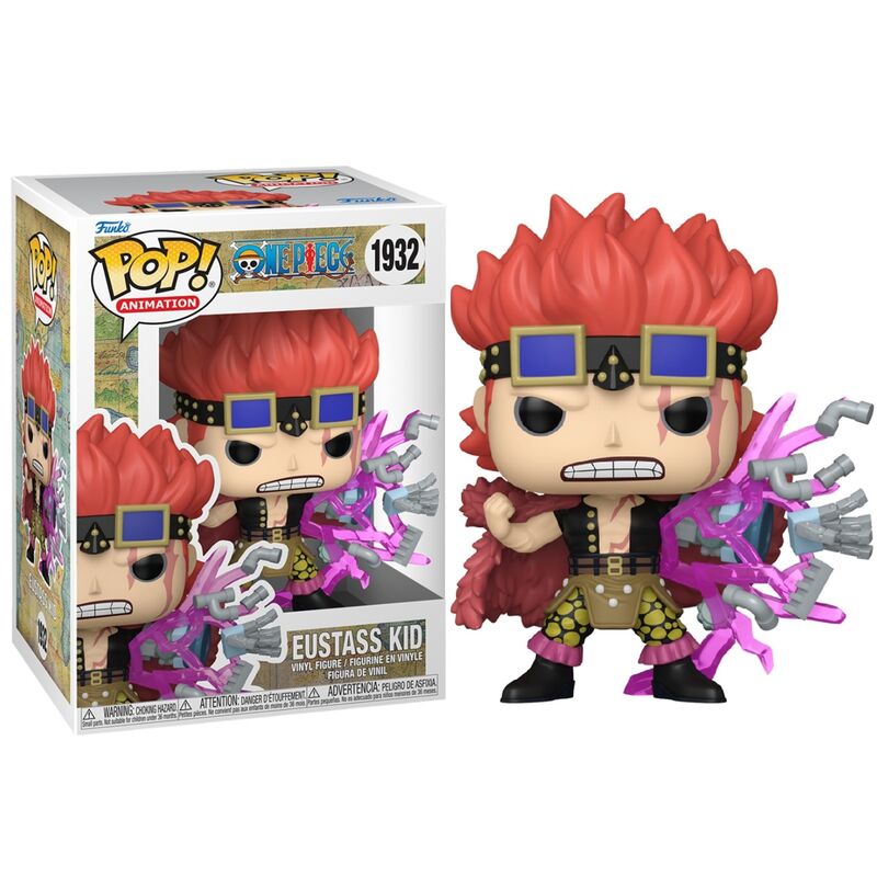 Funko pop! one piece  eustass kid (despertar)