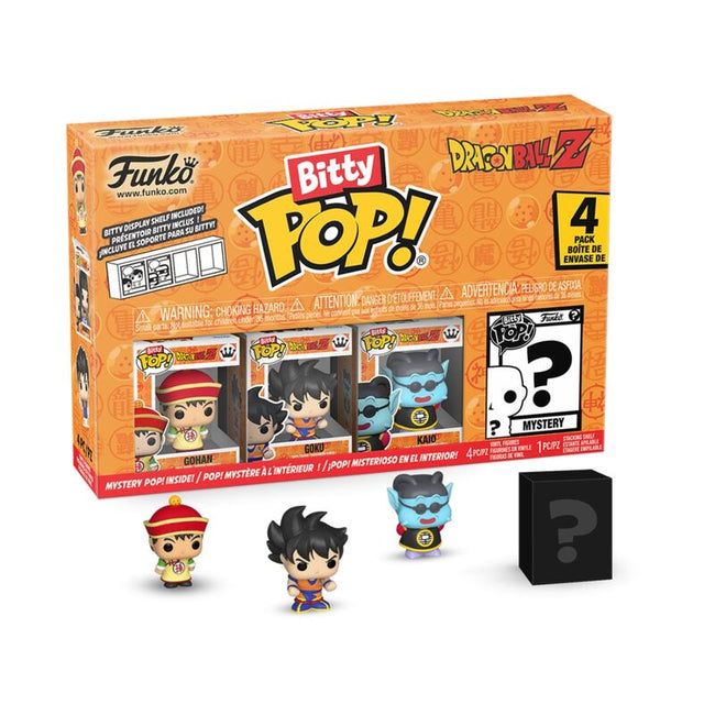 Funko bitty pop! dragon ball z  gohan, goku, kaio y ? Hover Image