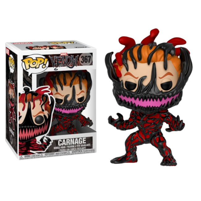 Funko pop! venom - carnage Hover Image