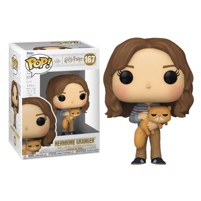 Funko pop! harry potter - hermione granger con crookshanks Hover Image