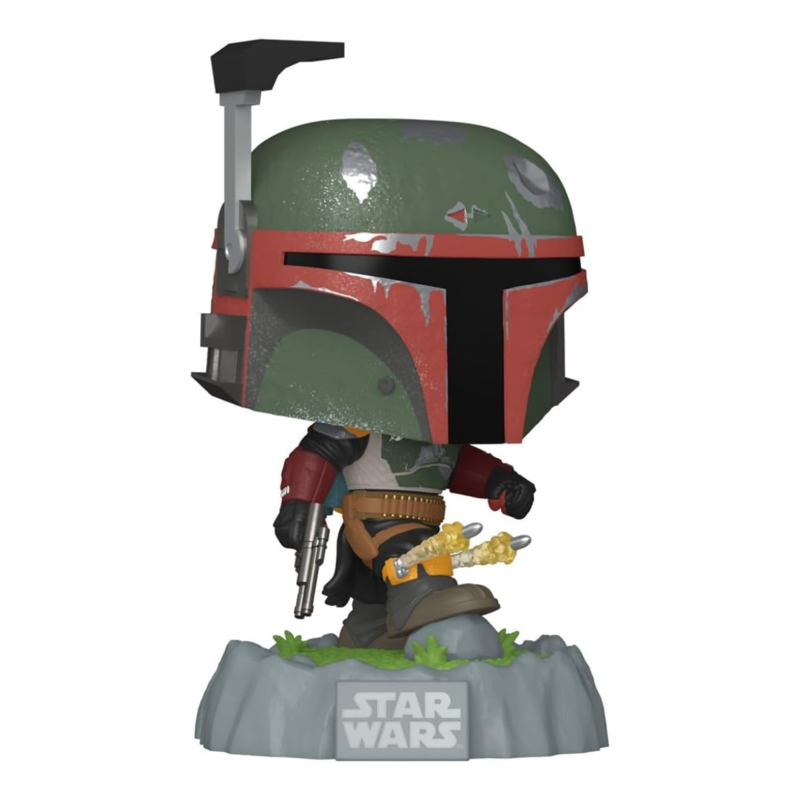 Funko pop! star wars: el legado de fett ? boba fett con cohetes