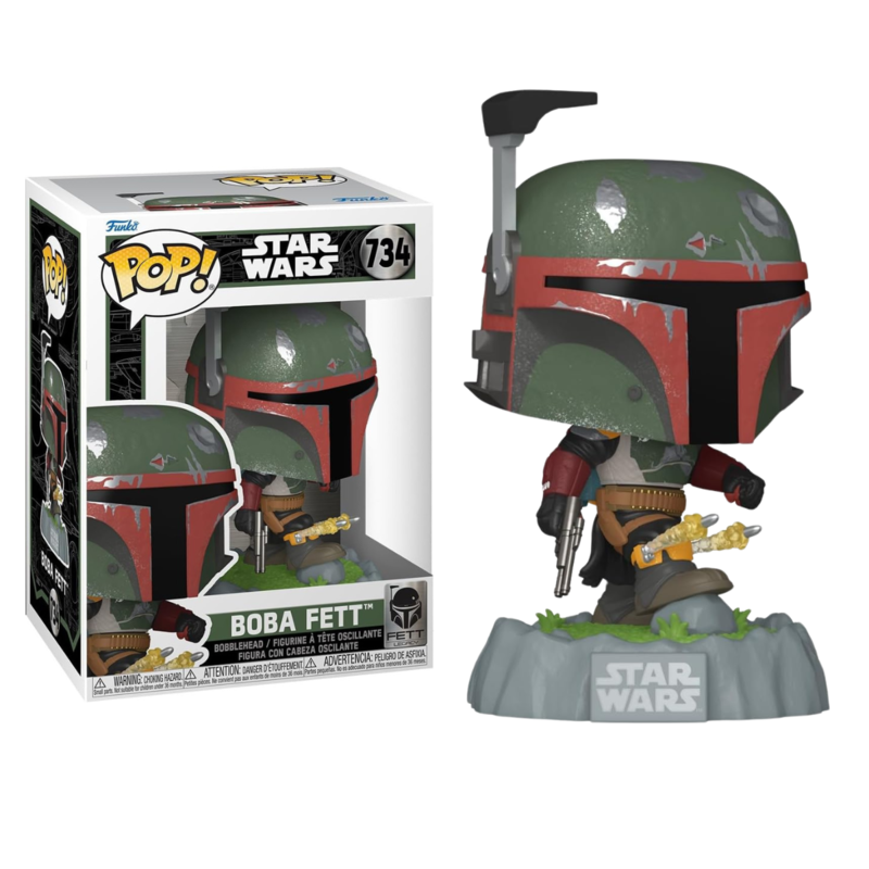 Funko pop! star wars: el legado de fett ? boba fett con cohetes