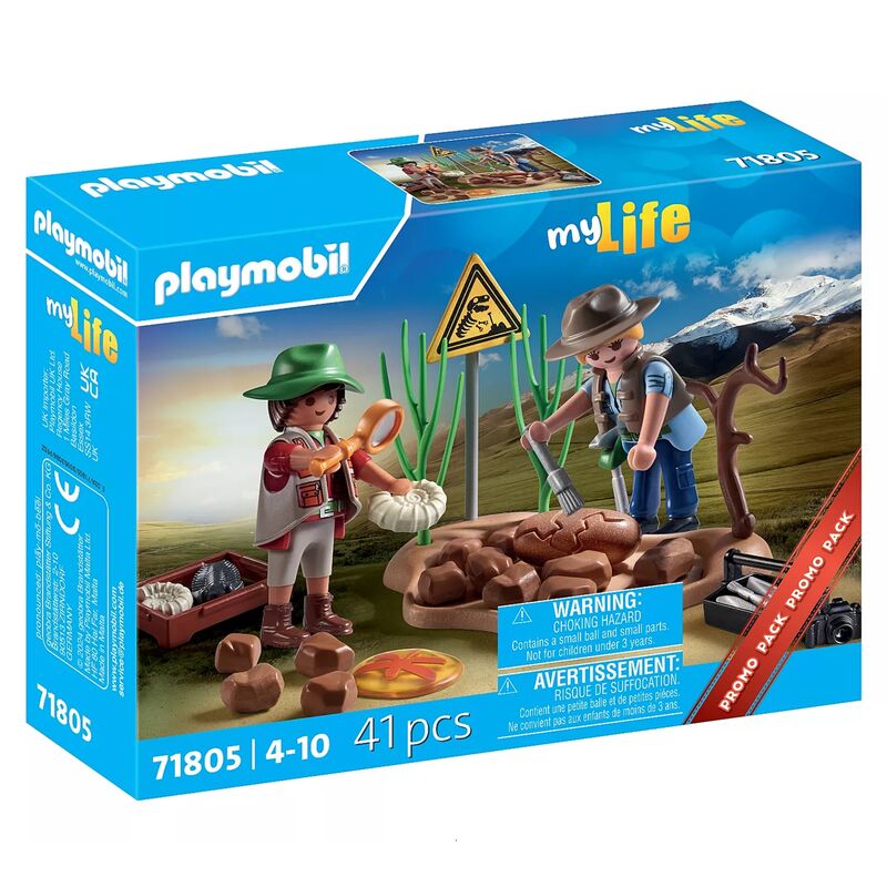 Playmobil - excavación paleontológica