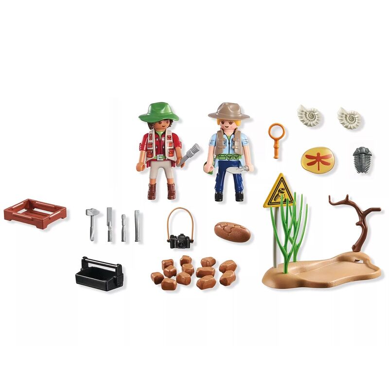 Playmobil - excavación paleontológica