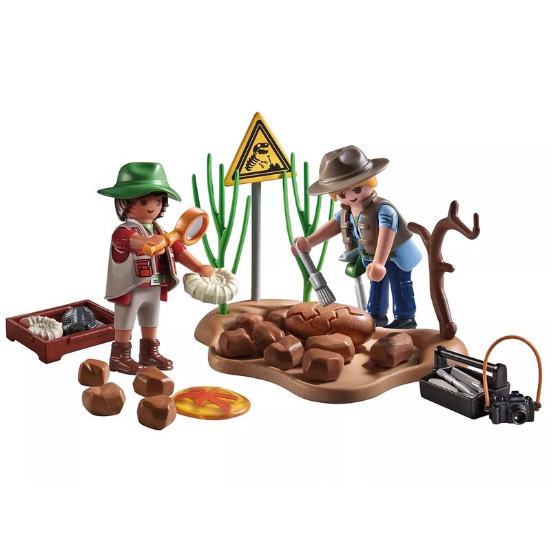 Playmobil - excavación paleontológica