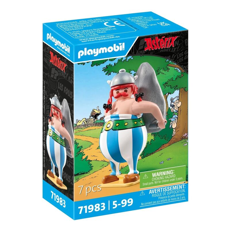 Playmobil - obélix con menhir