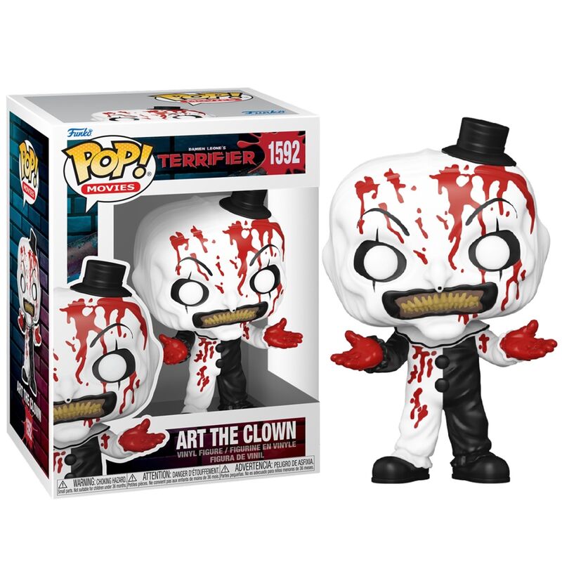 Funko pop! terrifier - art el payaso (ensangrentado)
