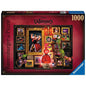 Ravensburger puzle - villanos de disney: reina de corazones 1000 piezas