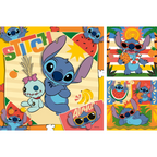 Ravensburger puzle - disney stitch 3x49 piezas