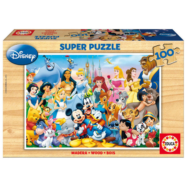Puzzle El Maravilloso Mundo de Disney 100pz Hover Image