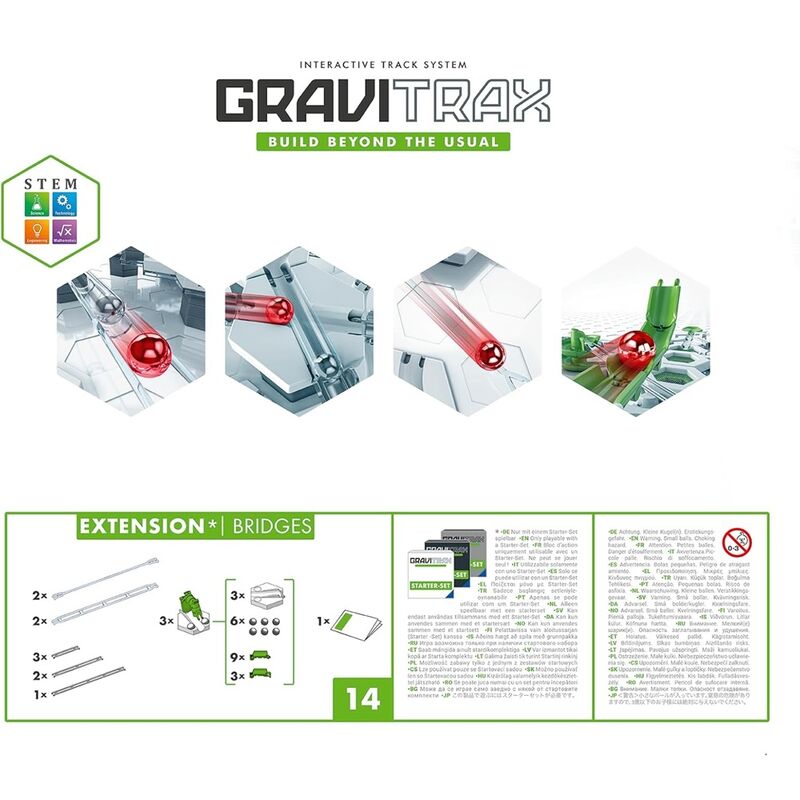 Ravensburger gravitrax - extensión: puentes