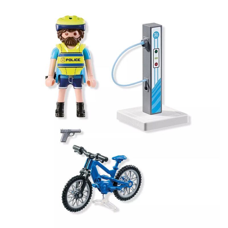 Playmobil - patrulla en bicicleta