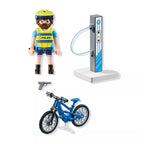 Playmobil - patrulla en bicicleta