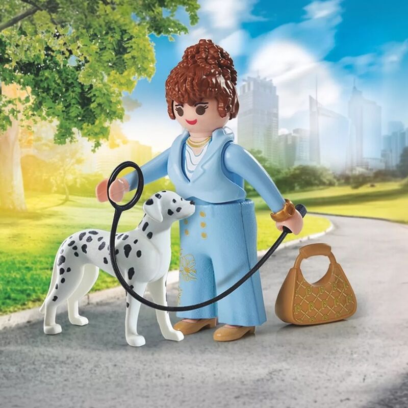 Playmobil - manager con dálmata
