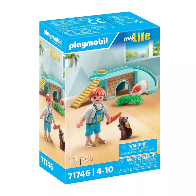 Playmobil - casa para cobayas