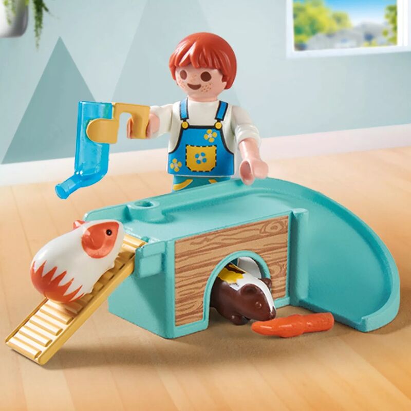 Playmobil - casa para cobayas
