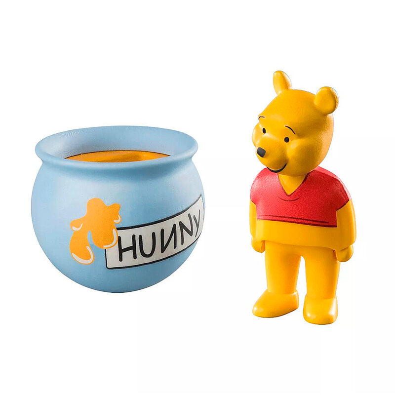 Playmobil 1.2.3 & Disney - El Tarro de Miel de Winnie The Pooh