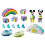 Playmobil 1.2.3 & disney - la casa nube de mickey y minnie