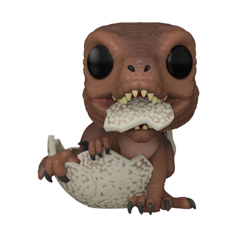 Funko pop! parque jurásico - velociraptor eclosionando