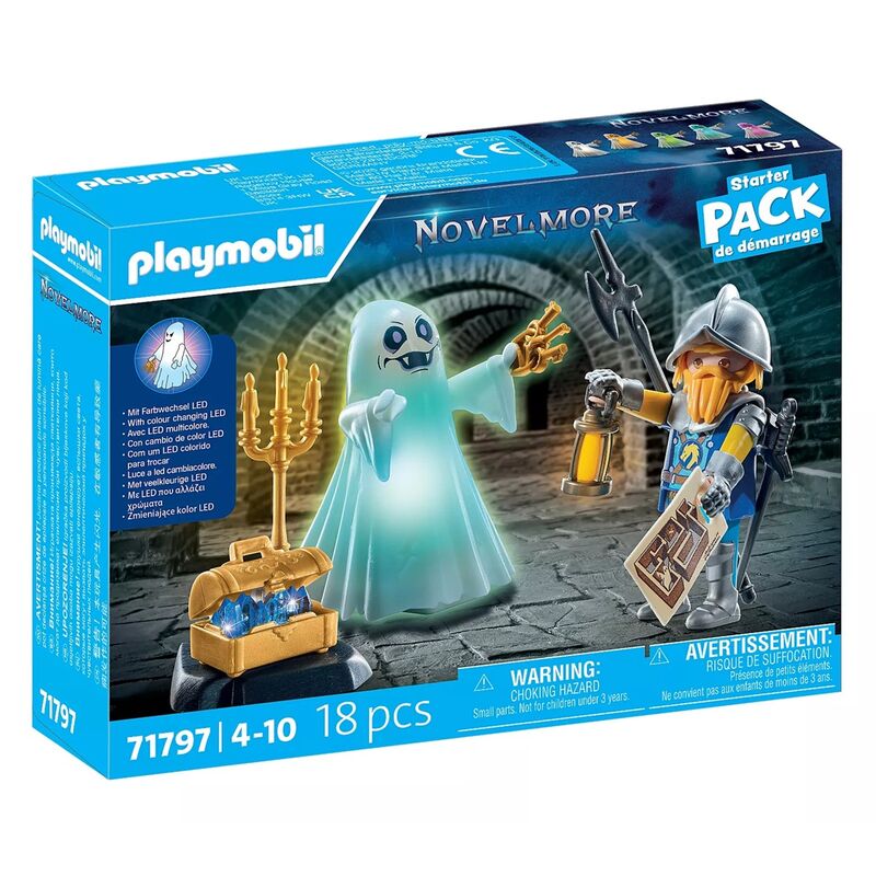 Playmobil novelmore - starter pack fantasma y caballero