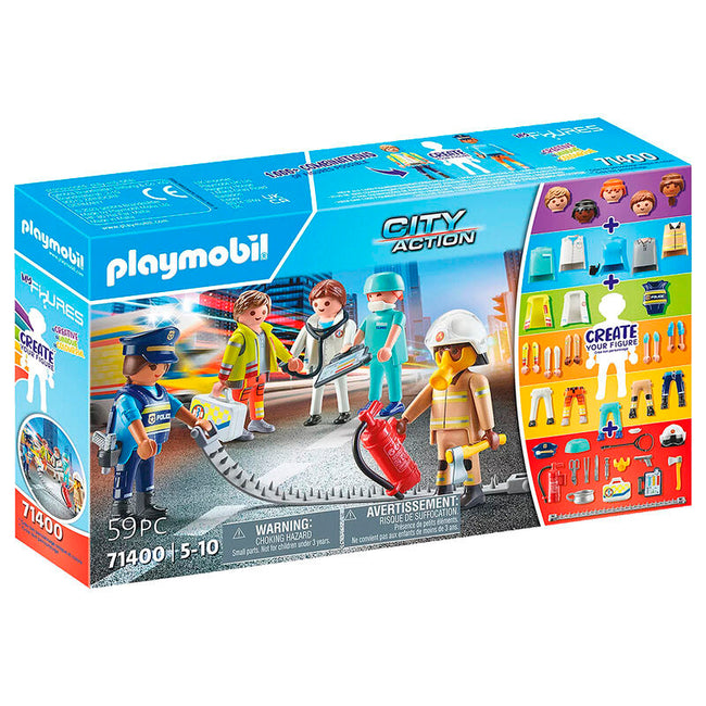 Playmobil My Figures - Equipo de Rescate Hover Image