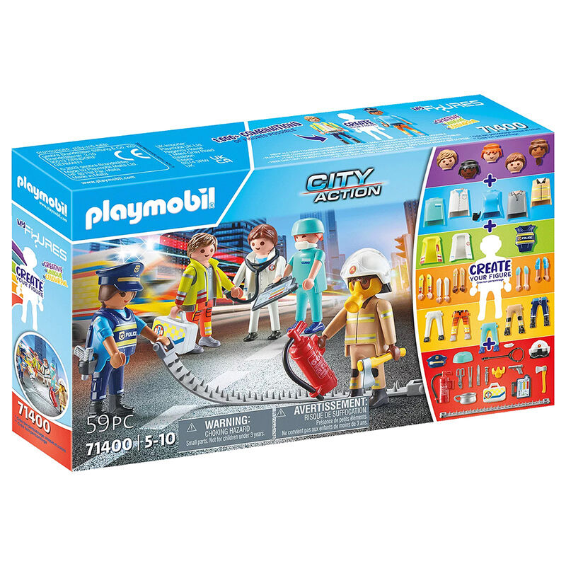 Playmobil My Figures - Equipo de Rescate