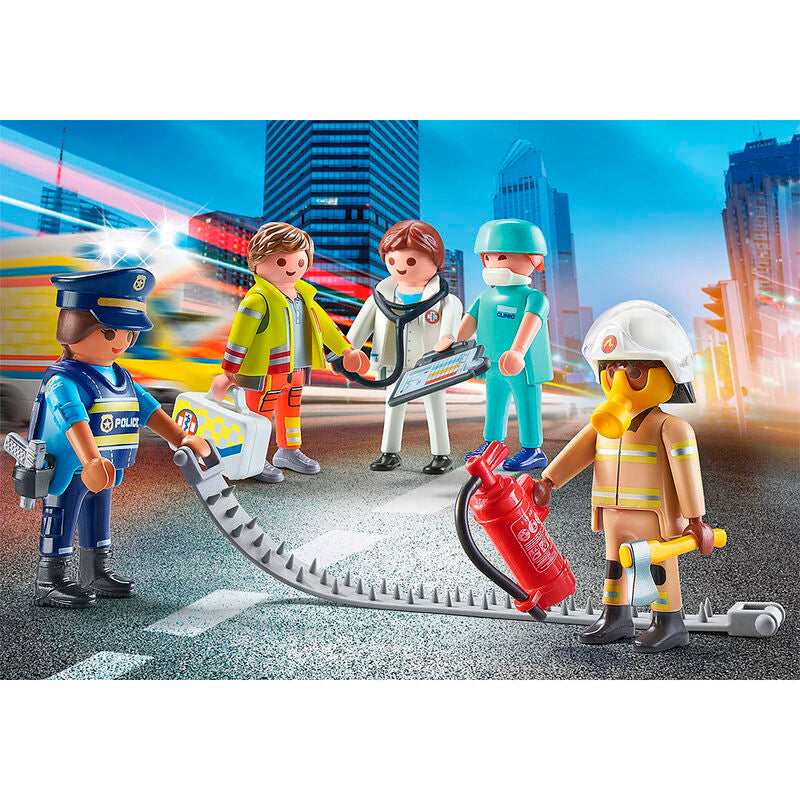Playmobil My Figures - Equipo de Rescate
