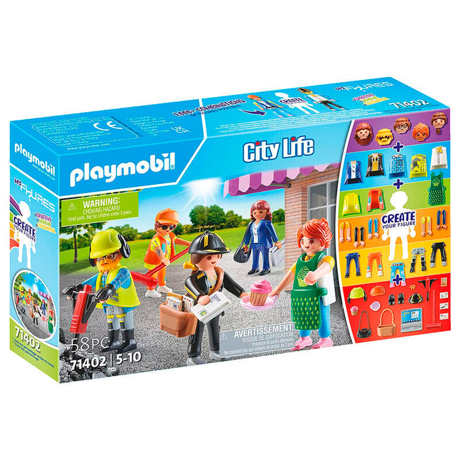 Playmobil My Figures - Vida en la Ciudad Hover Image