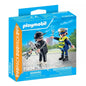Playmobil duo pack - policía y ladrón