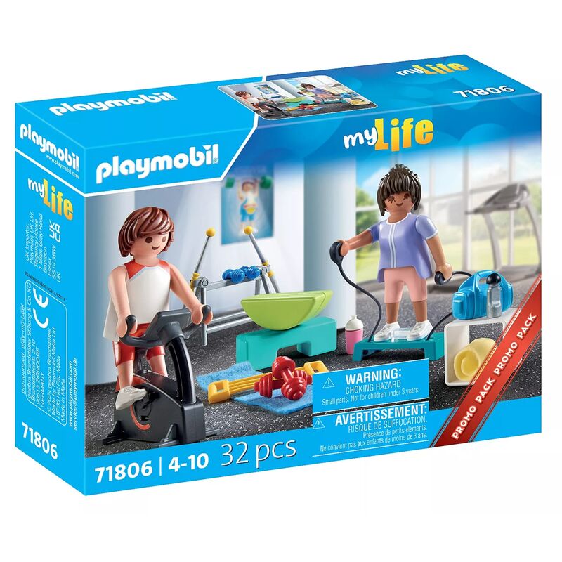 Playmobil - entrenamiento fitness
