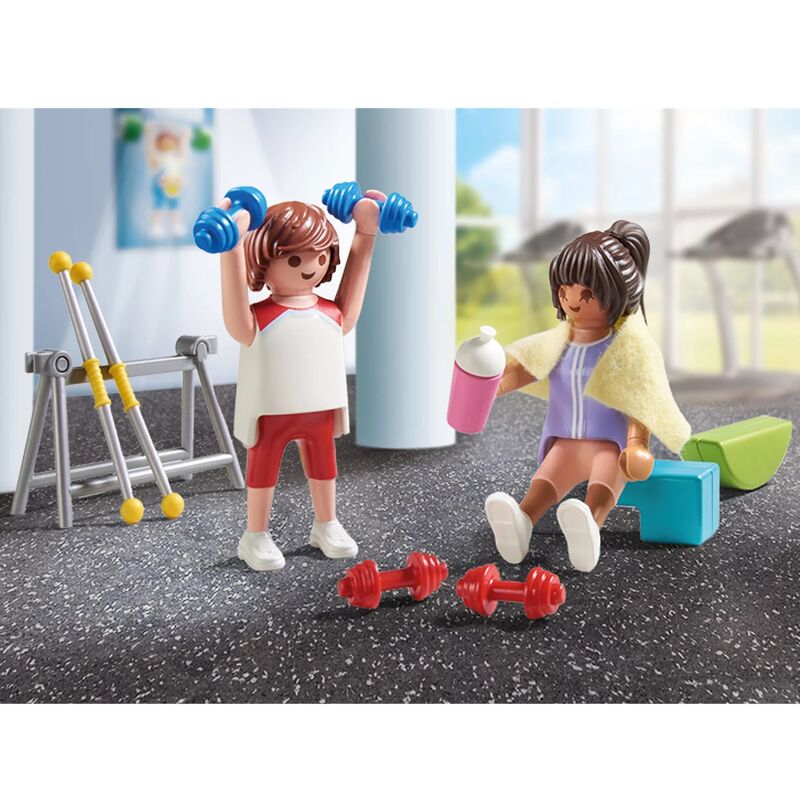 Playmobil - entrenamiento fitness