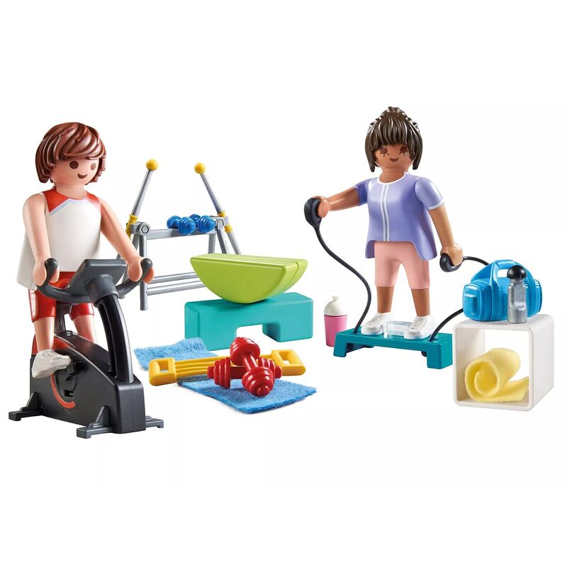 Playmobil - entrenamiento fitness