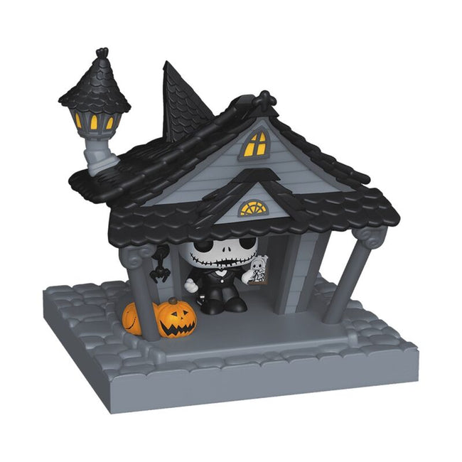 Funko bitty pop! towns: pesadilla antes de navidad - jack skellington con casa de jack Main Image