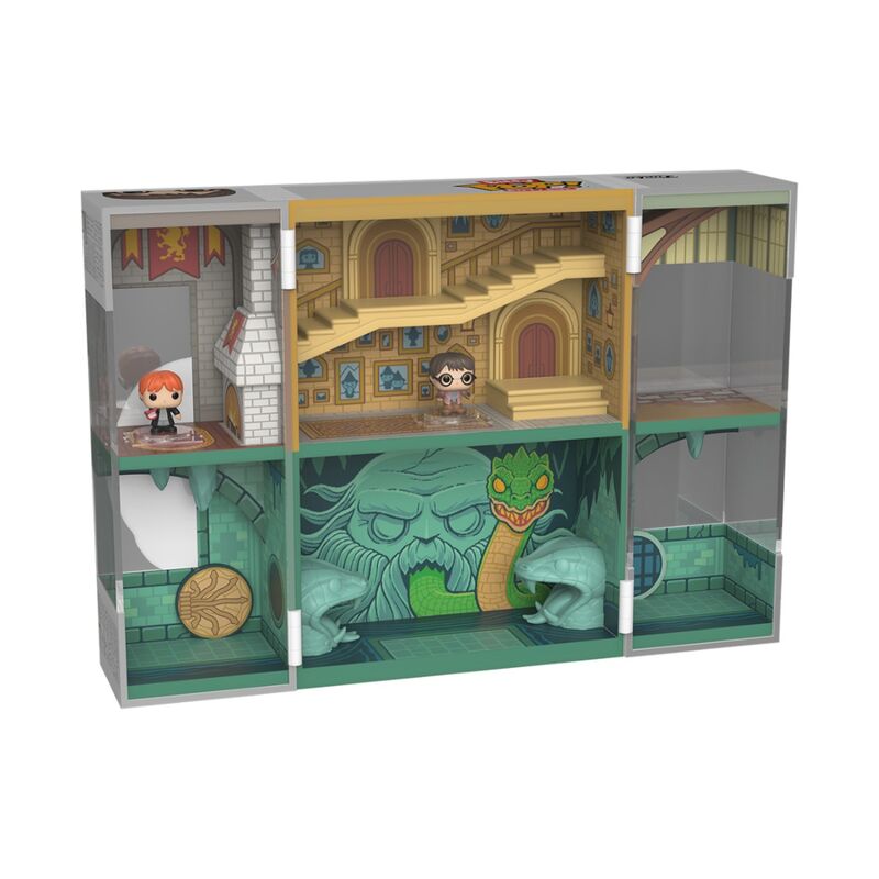 Funko bitty pop! box: harry potter  castillo de hogwarts