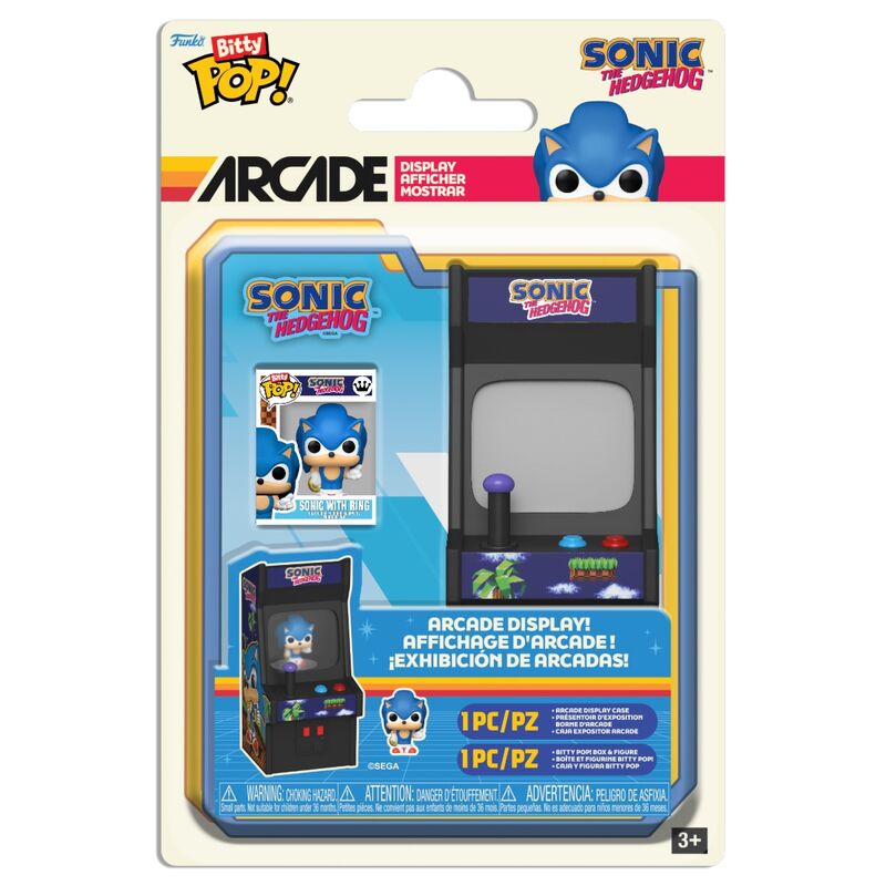Funko bitty pop! arcade: sonic ? sonic