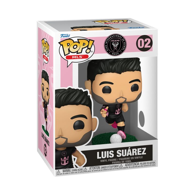 Funko pop! fútbol: inter miami ? luis suárez (visitante)