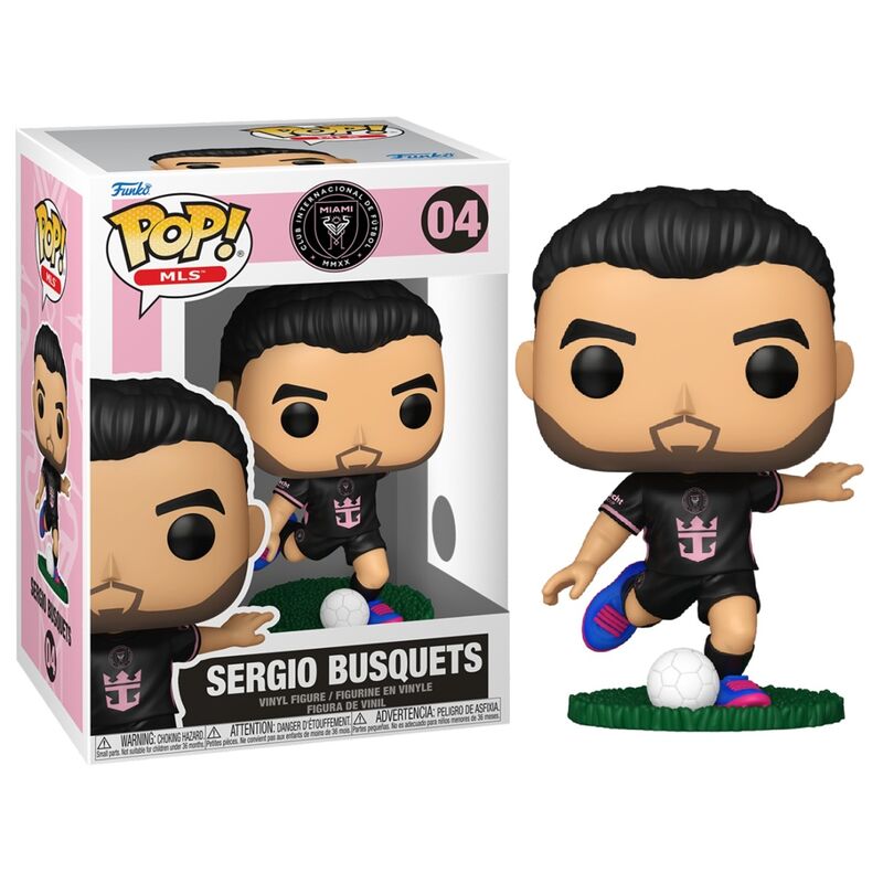 Funko pop! fútbol: inter miami  sergio busquets (visitante)
