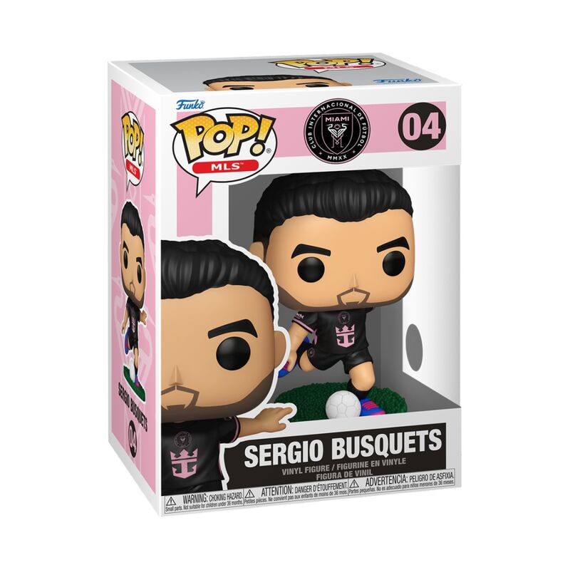 Funko pop! fútbol: inter miami  sergio busquets (visitante)